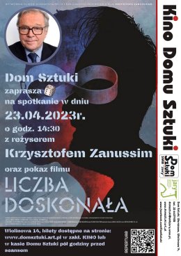 Spotkanie z Krzysztofem Zanussim oraz pokaz filmu "Liczba Doskonała"