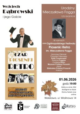 CZAR PIOSENKI RETRO - WOJCIECH DĄBROWSKI